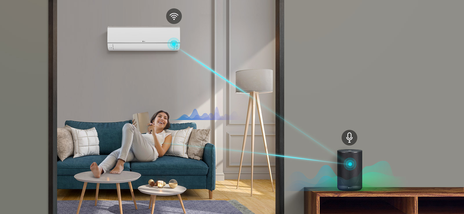 Kawalan Pintar & Voice Assistant ThinQ™