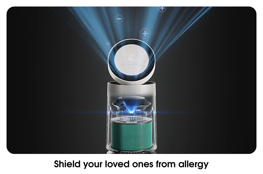 LG PuriCare™ 360° Alpha Pet Double 空气净化器 — view 6