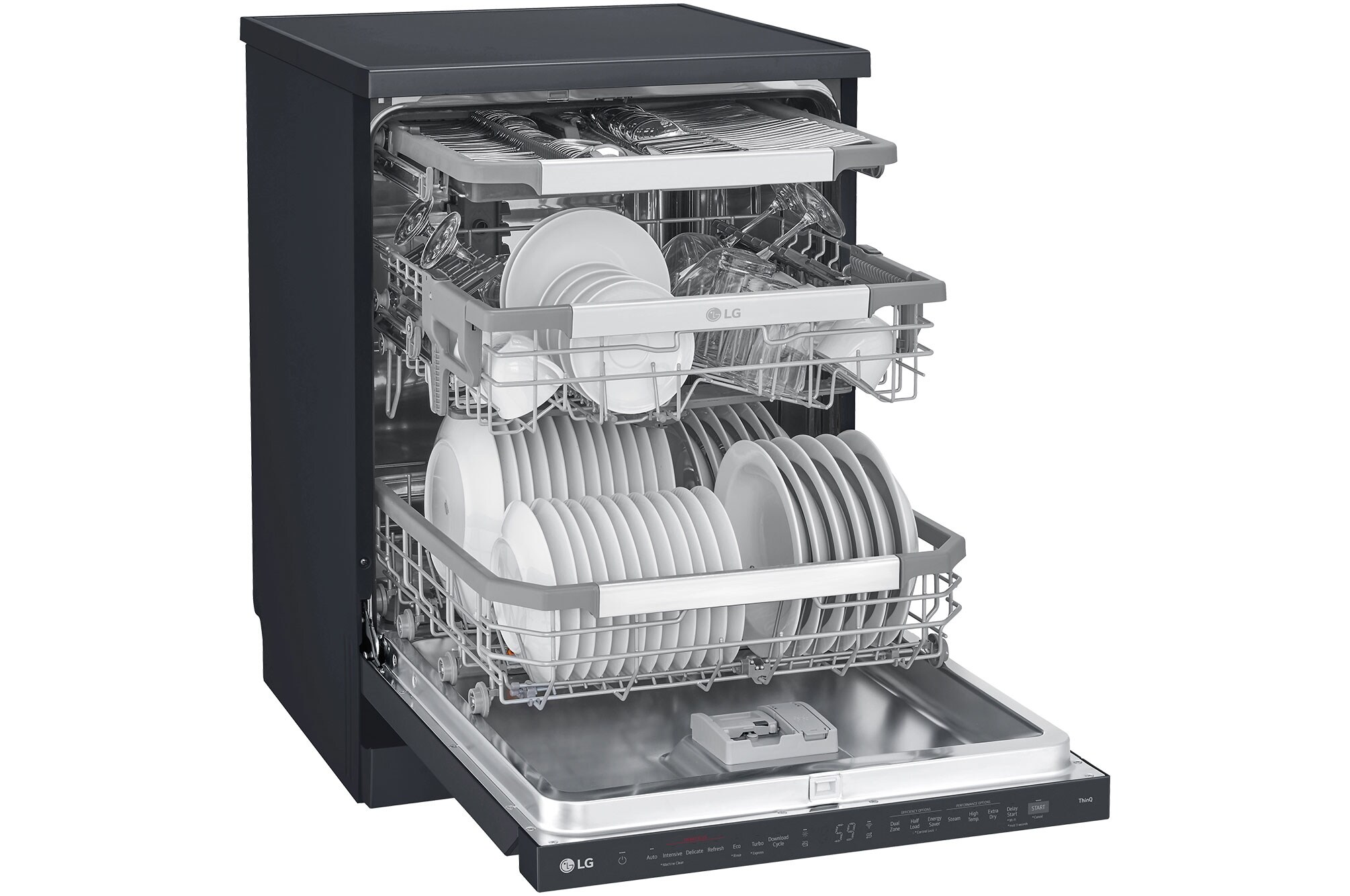 Mesin Basuh Pinggan LG QuadWash™ DFC335HM — view 10