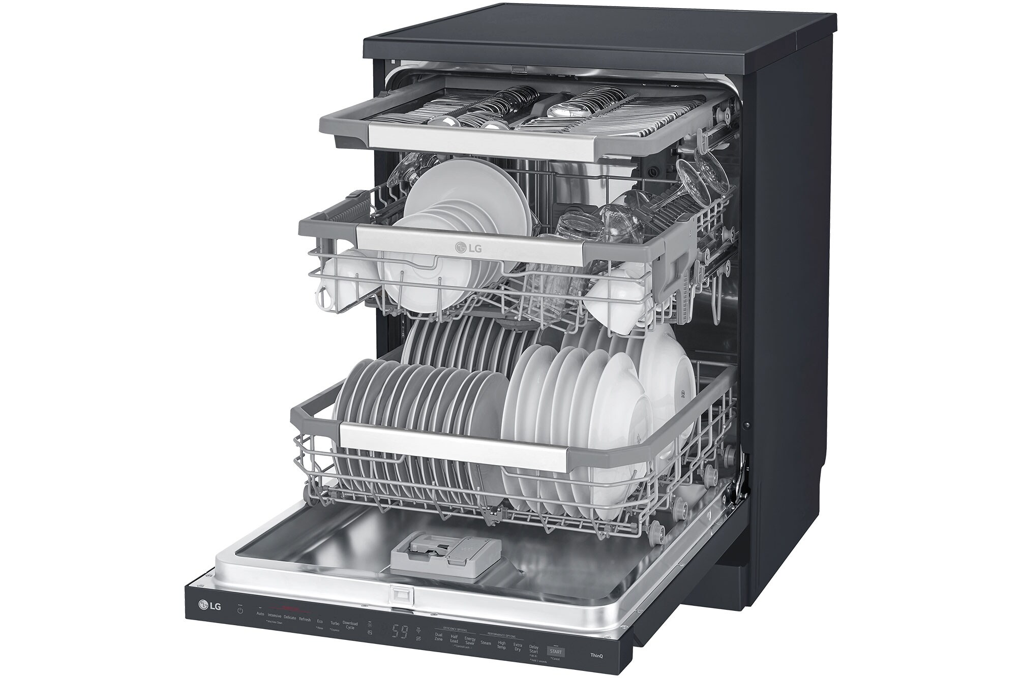 Mesin Basuh Pinggan LG QuadWash™ DFC335HM — view 11