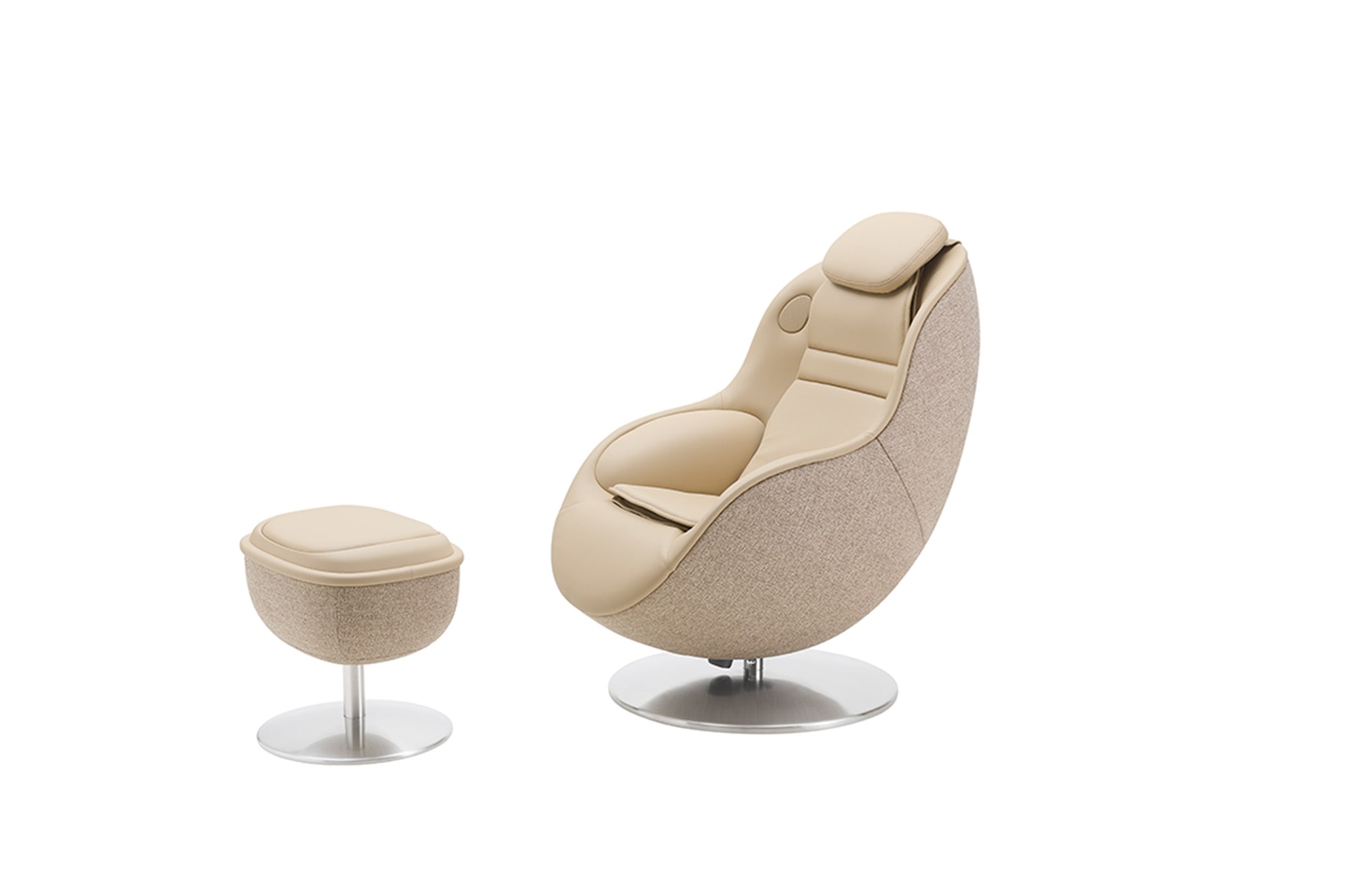 LG Massage Recliner MH21RRY in Cozy Brown