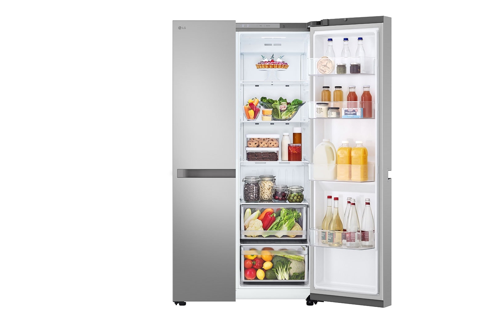 664L Side by Side Fridge GC-B257KLJR — view 4