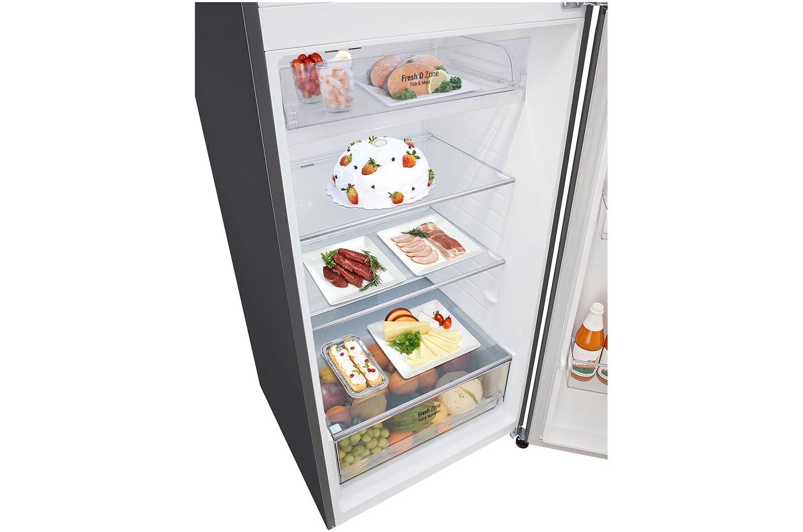 493L Top Freezer Fridge GN-F452PQAK — view 10