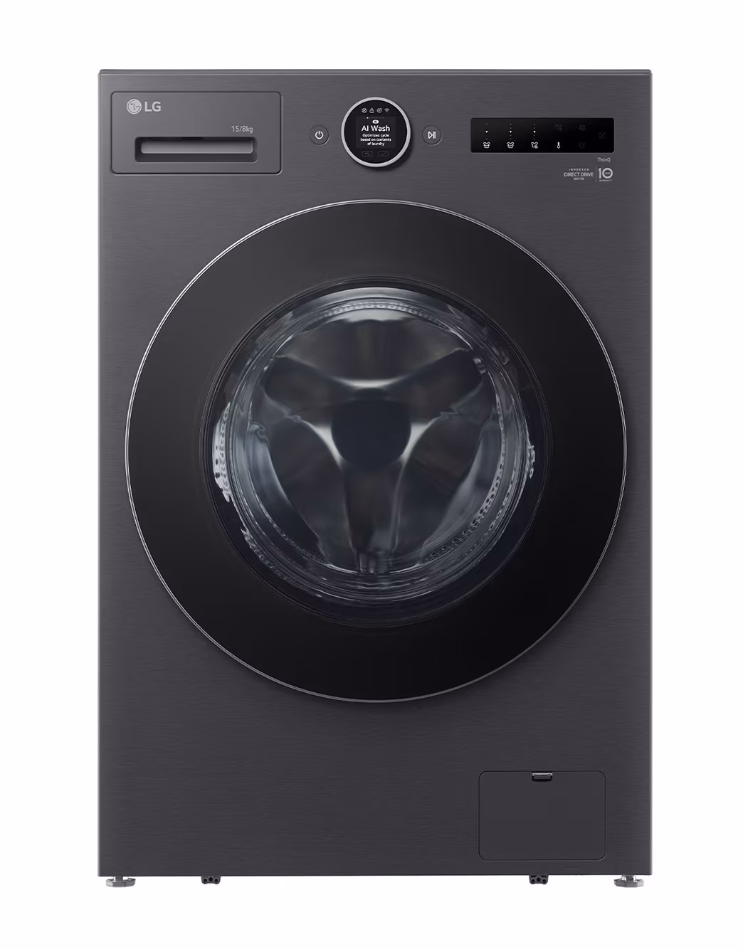 15/8kg Front Load Washer Dryer with AI Direct Drive™ and TurboWash™