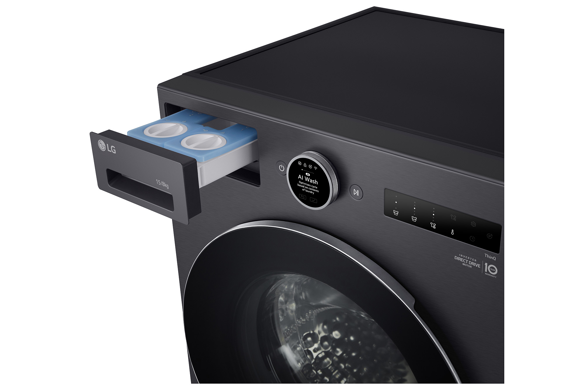 15/8kg 前置式洗干一体机，搭载 AI Wash 与 TurboWash™360 — view 5