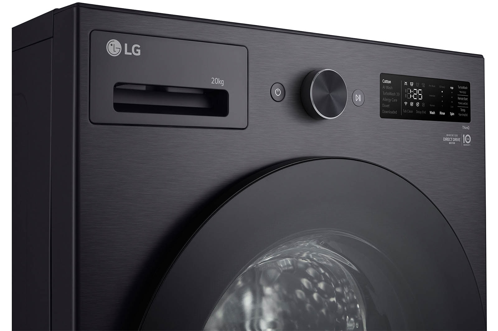 Mesin Basuh Front Load 20kg dengan AI Wash dan TurboWash™360˚ — view 4