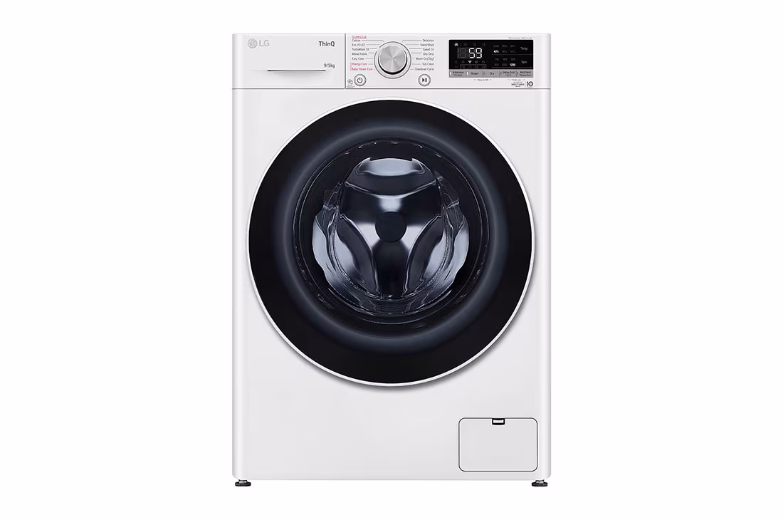 9/5kg Front Load Washer Dryer with AI DD™ and Steam™