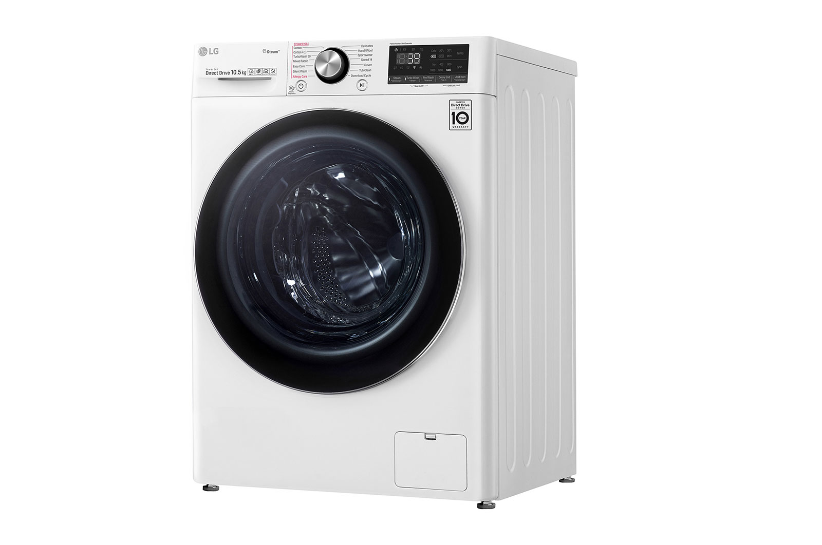 10.5kg 前置式洗衣机，搭载 AI DD™ 与 TurboWash™360˚ — view 13