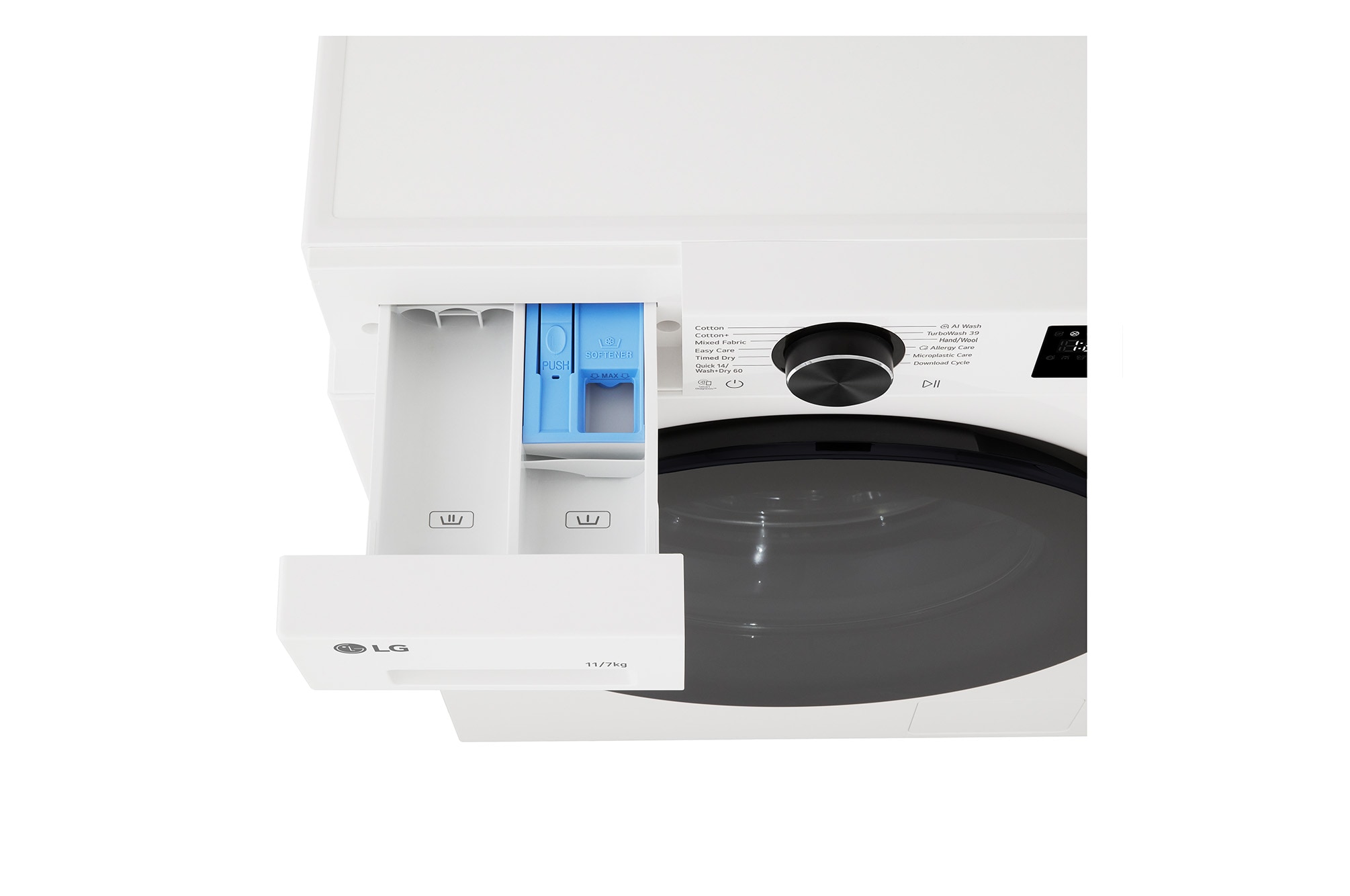 LG 11/7kg Washer Dryer 2in1 FX1411R5WR — view 7