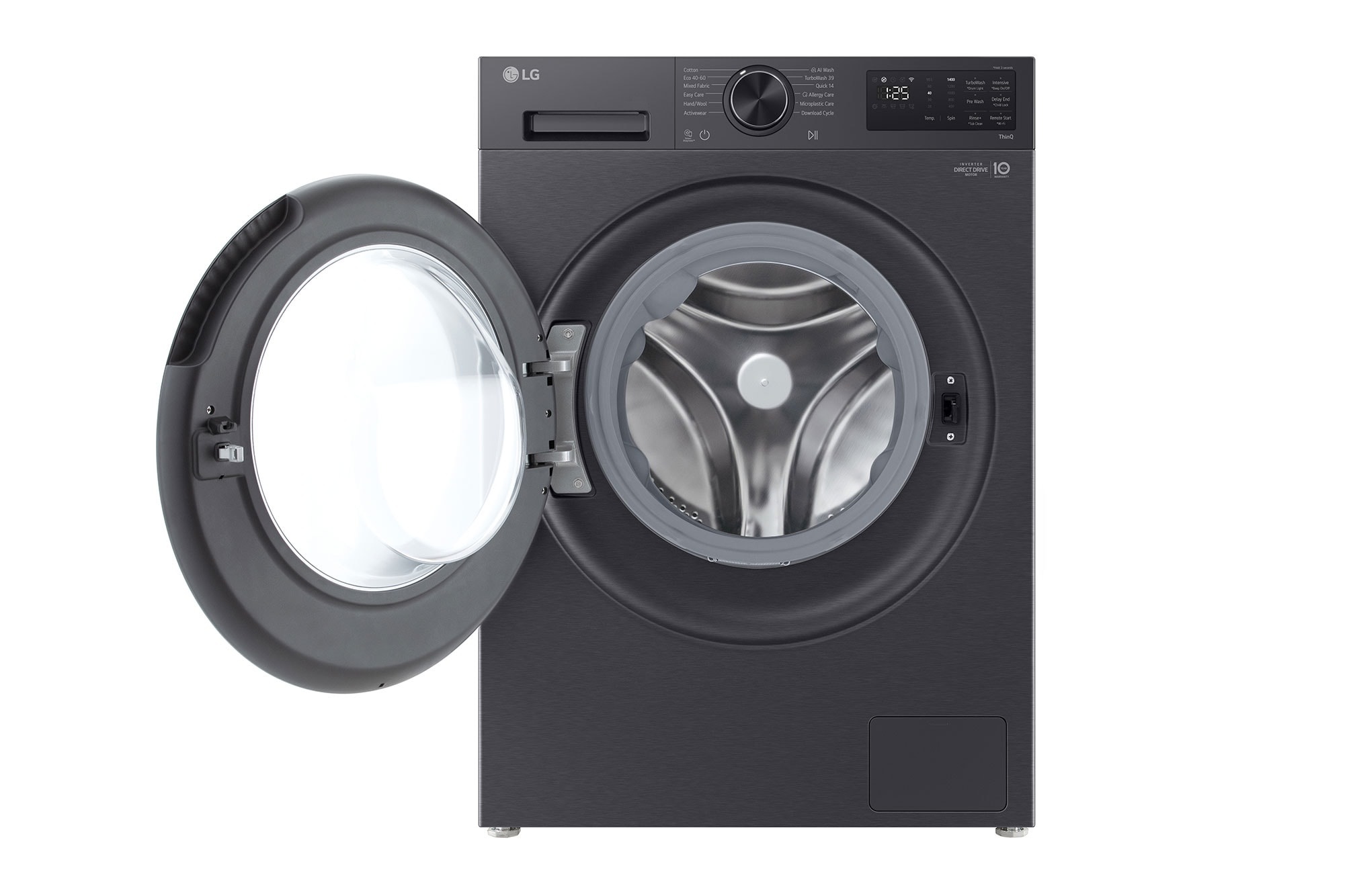 LG 12kg Front Load Washer FX1412S5GR — view 2
