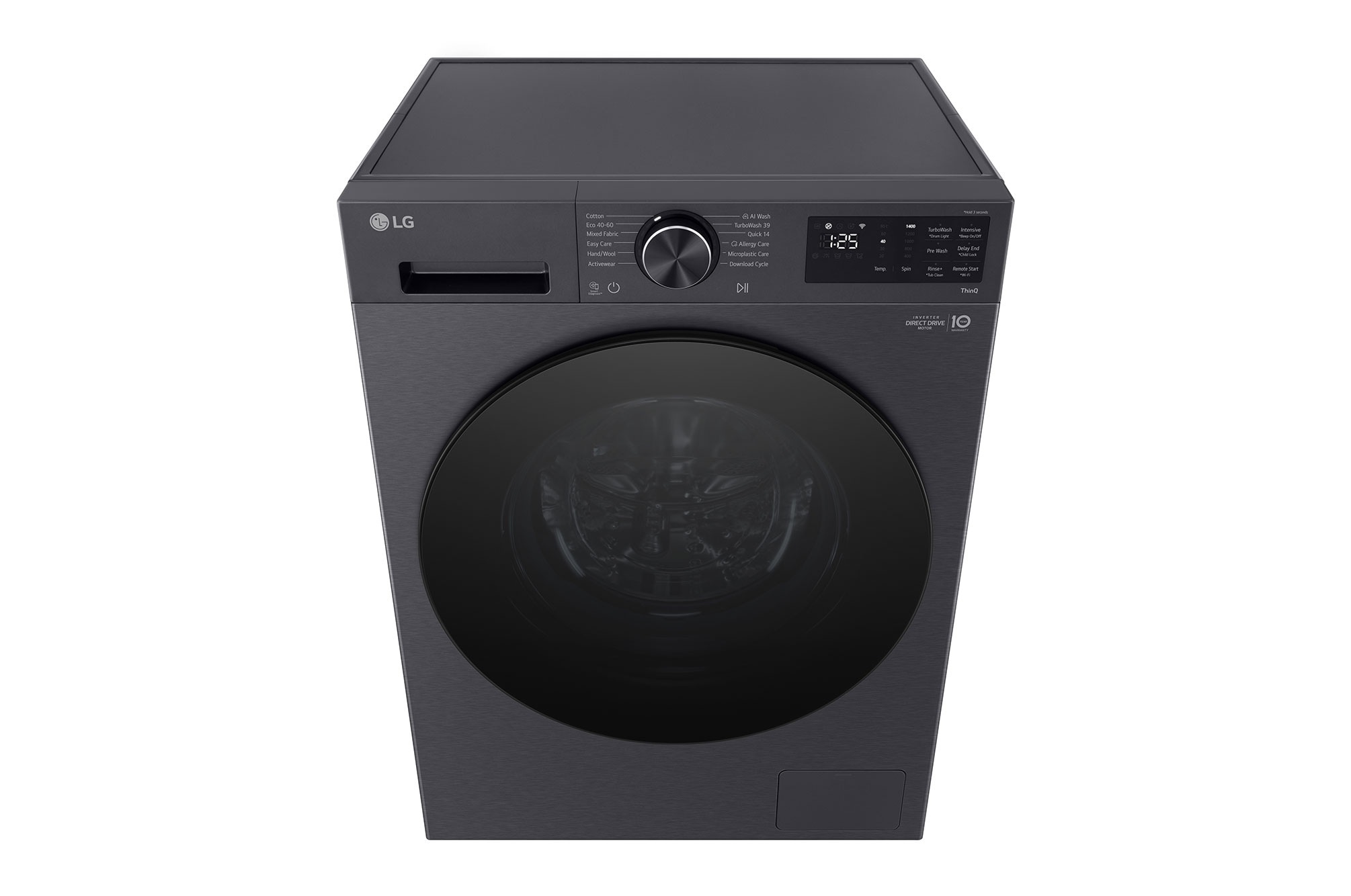 LG 12kg Front Load Washer FX1412S5GR — view 3