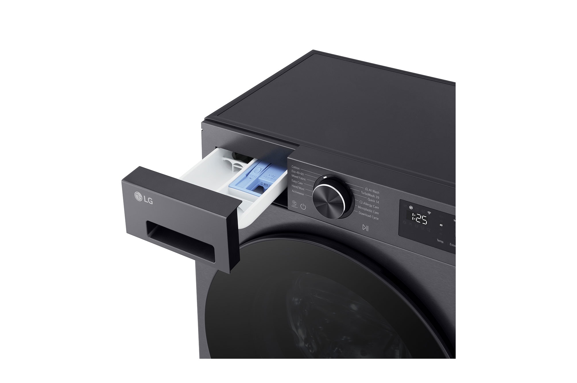 LG 12kg Front Load Washer FX1412S5GR — view 5