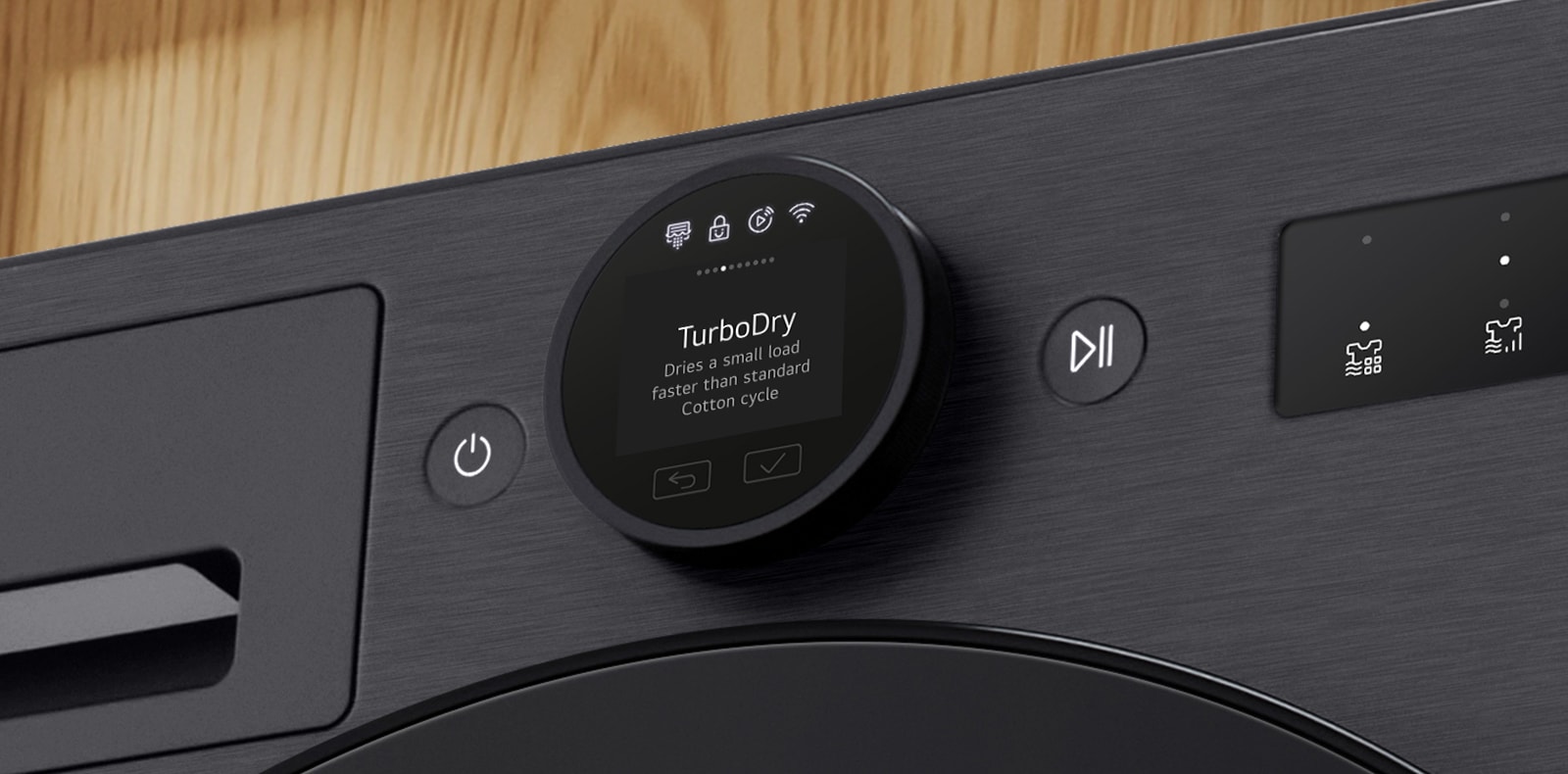 TurboDry — 81 分钟烘干满载衣物