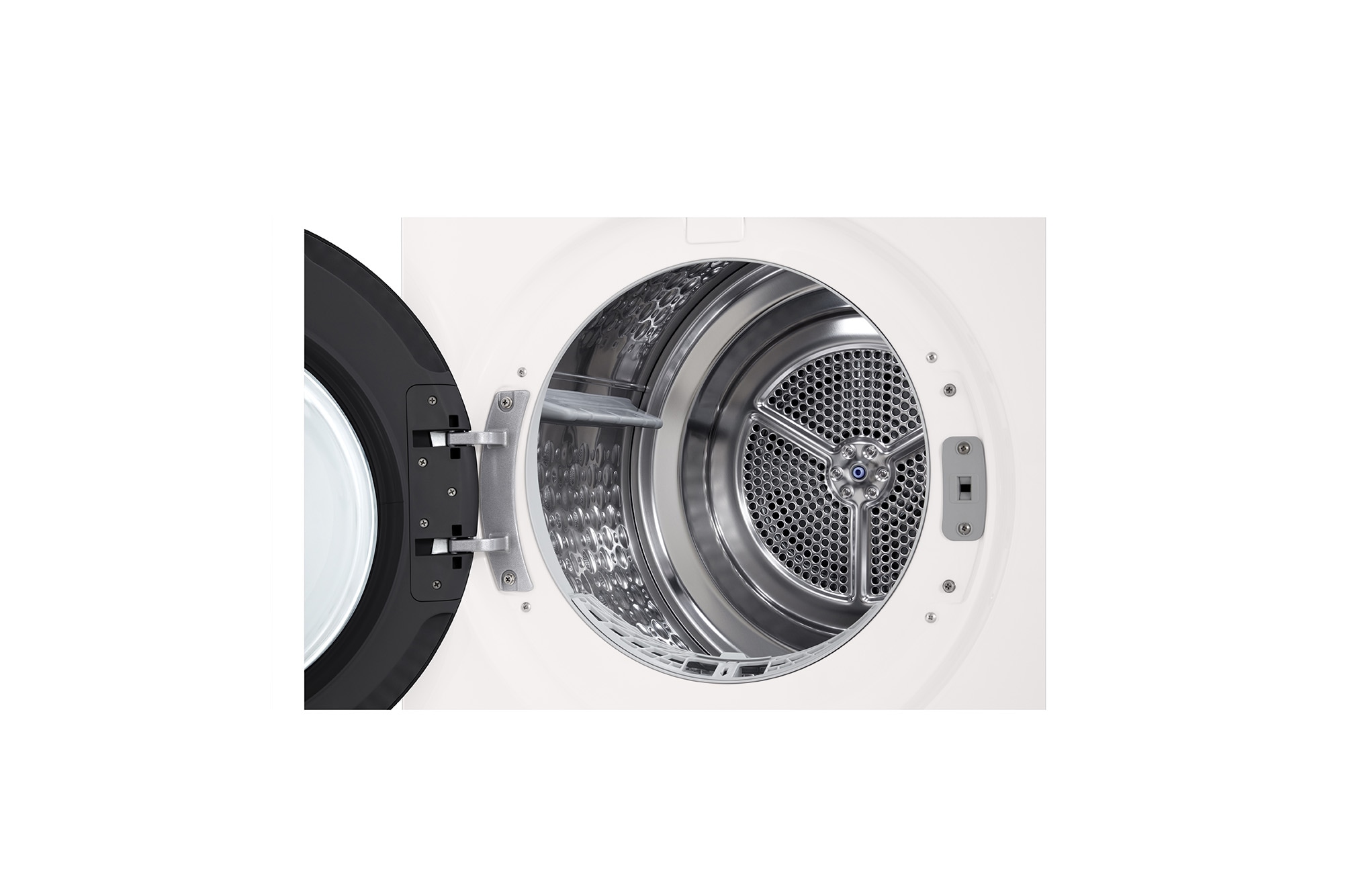 10kg Dual Inverter Heat Pump Dryer with AI Dry and Allergy Care — White — view 5