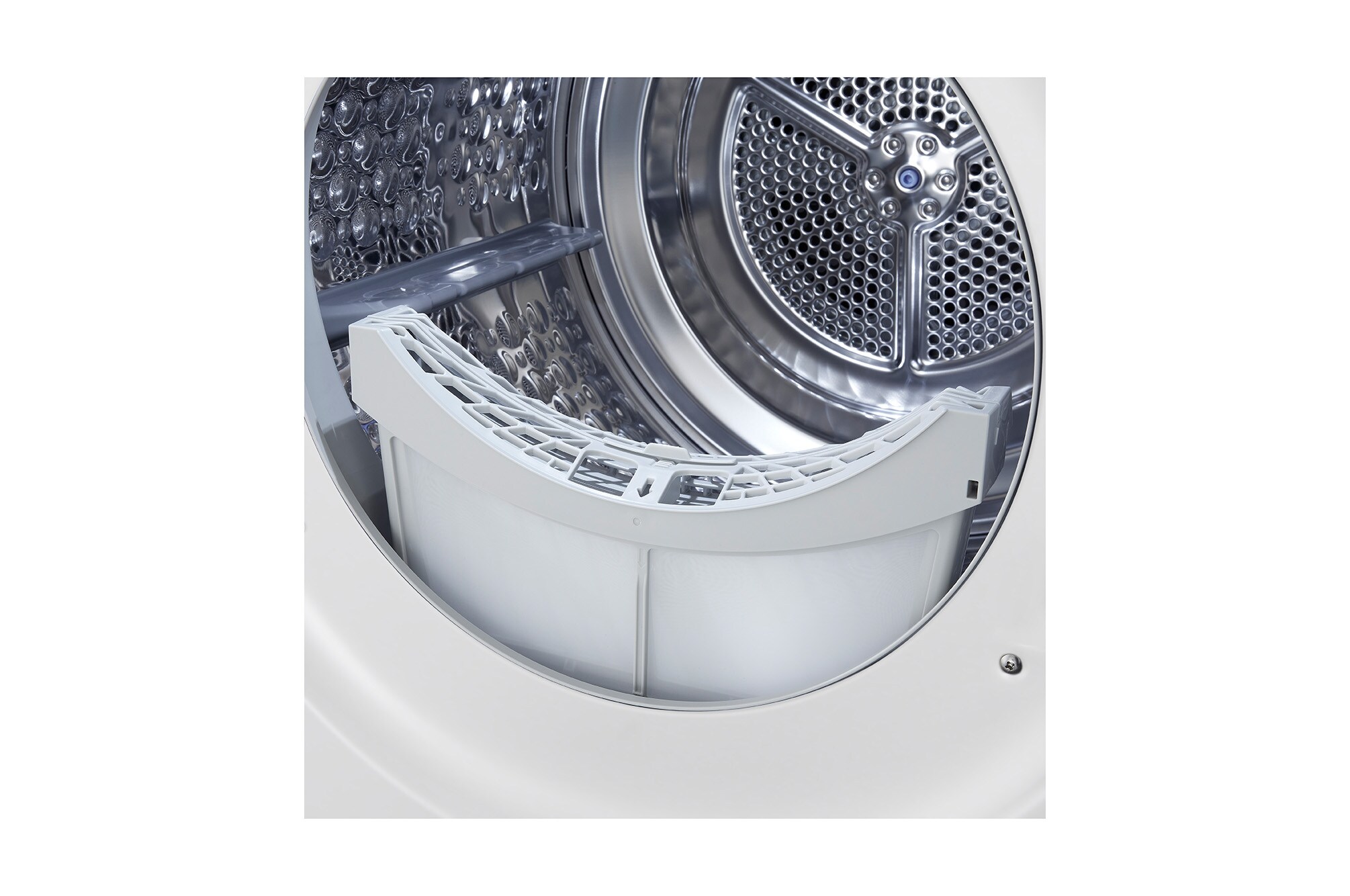 10kg Dual Inverter Heat Pump Dryer with AI Dry and Allergy Care — White — view 13