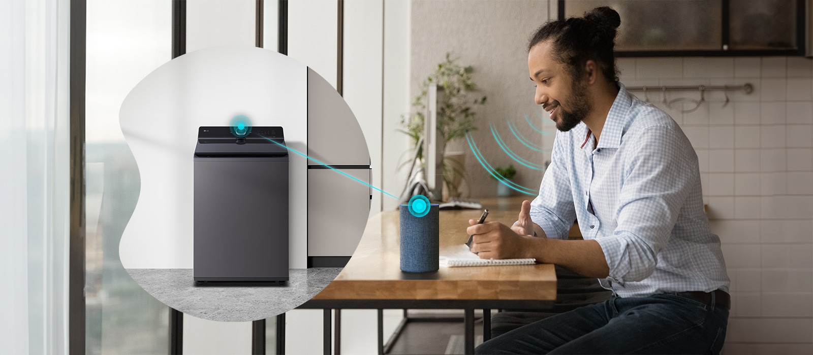 Voice Control — Hands-Free Laundry