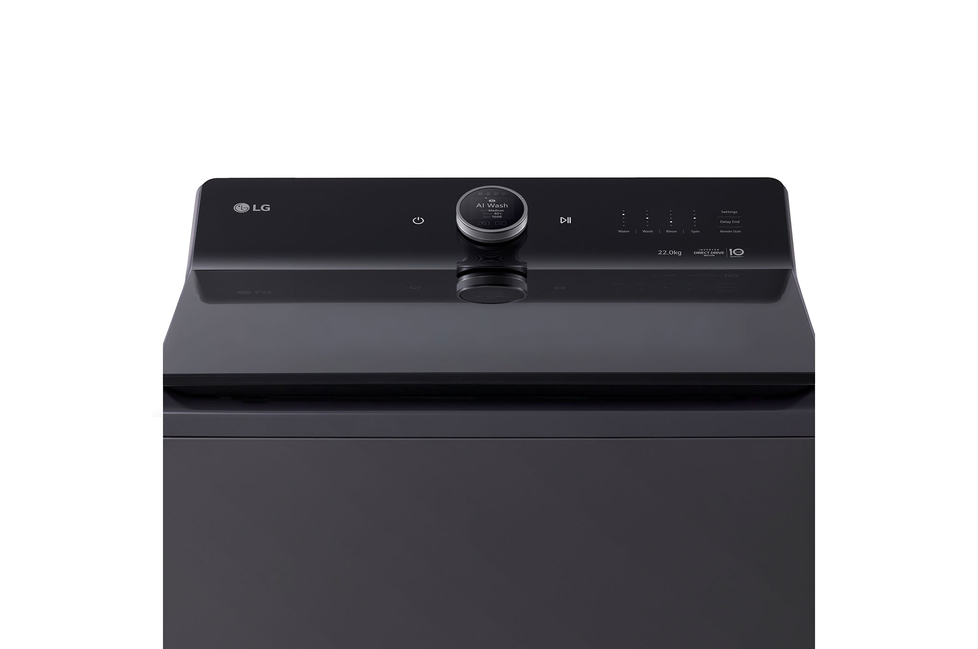 LG 22kg Top Load Washer TX2522AT9GR — view 4