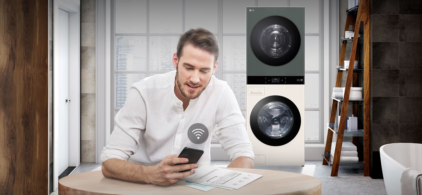 LG ThinQ™ — Monitor and Maintain