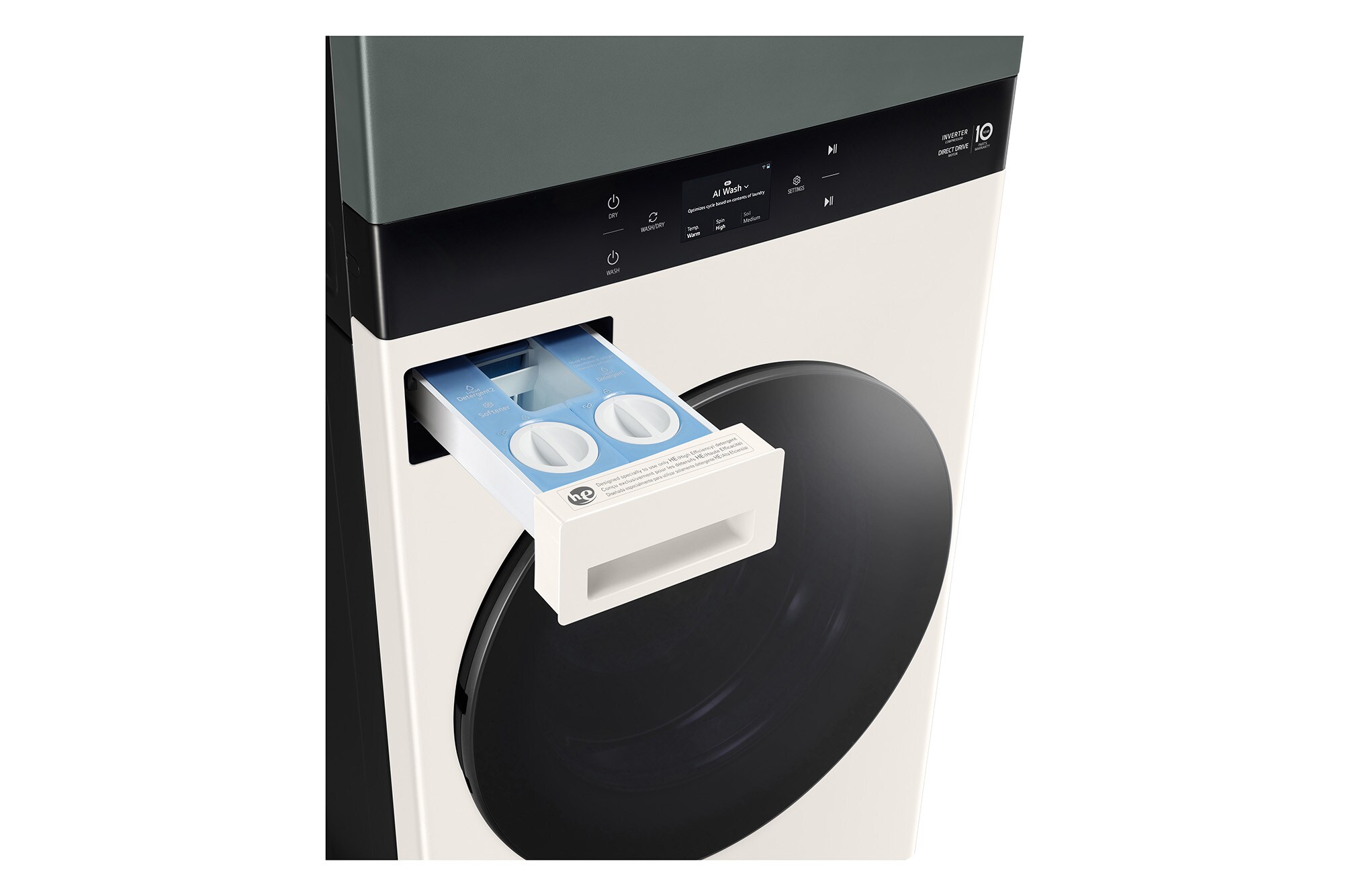 25/20kg Objet WashTower All-In-One Stacked Washer Dryer — view 12