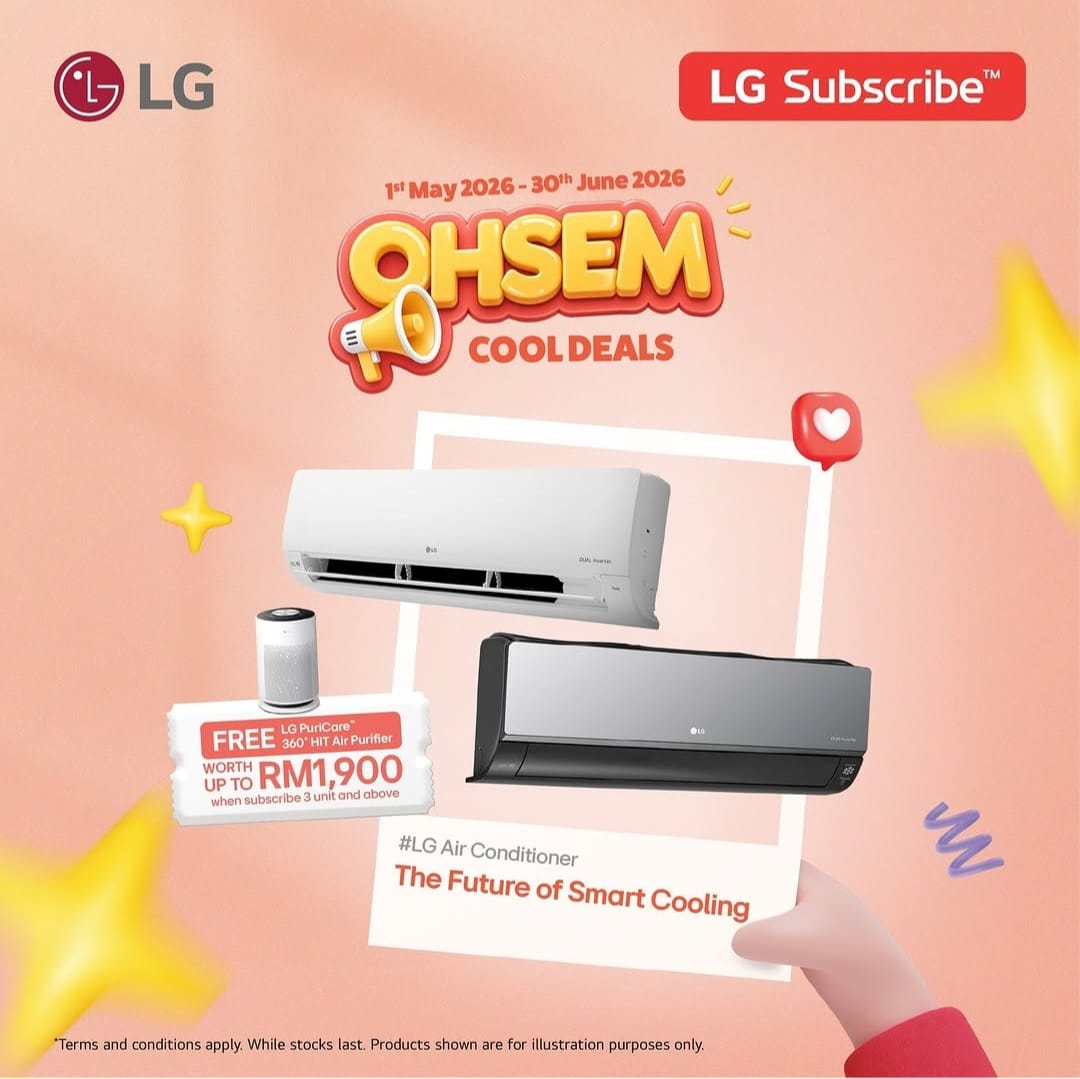 LG Air Conditioners — LG Subscribe May 2026 promotion